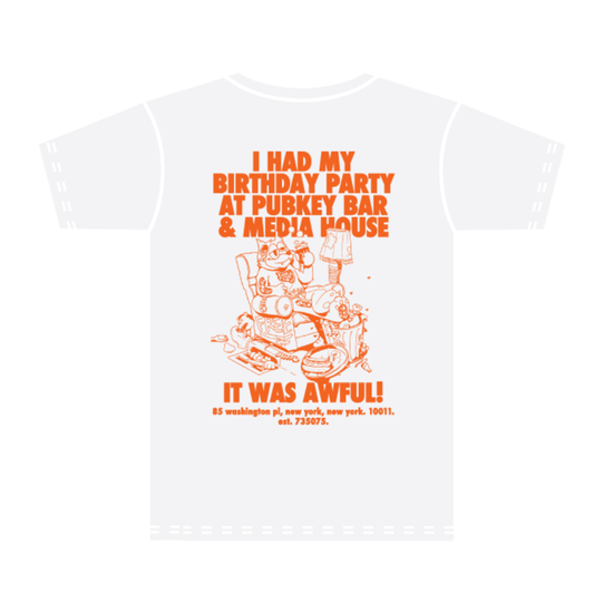 "It Was Awful" White Tee Shirt